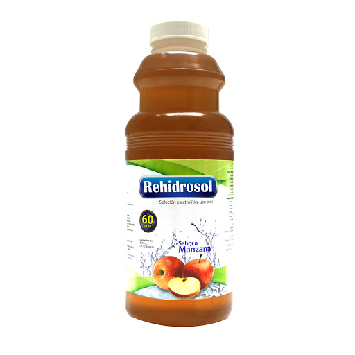 REHIDROSOL SABOR MANZANA SUERO ORAL 600ML